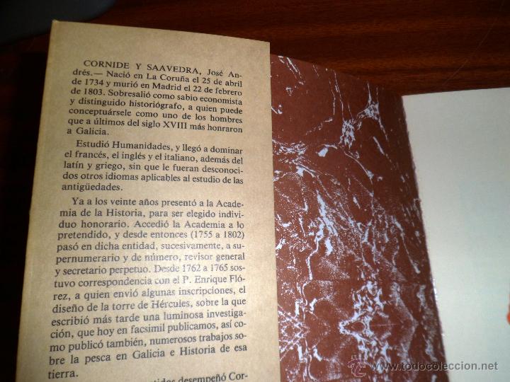 Libros de segunda mano: HISTORIA DE LA TORRE DE H&Eacute;RCULES. POR DON JOSEPH CORNIDE. (FACS&Iacute;MIL DE LIBRO DE 1792) - Foto 2