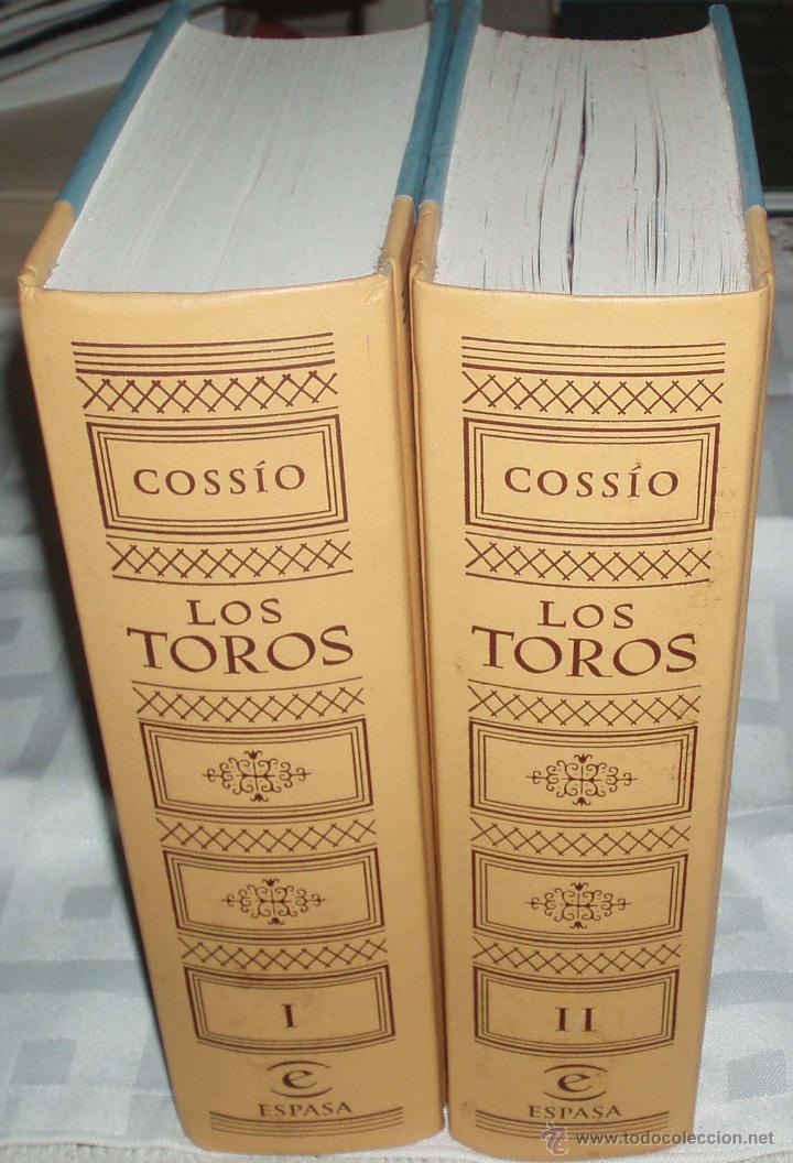Libros de segunda mano: los toros (tratado tecnico e historico)  editorial Espasa (tomos 1-2) - Foto 2