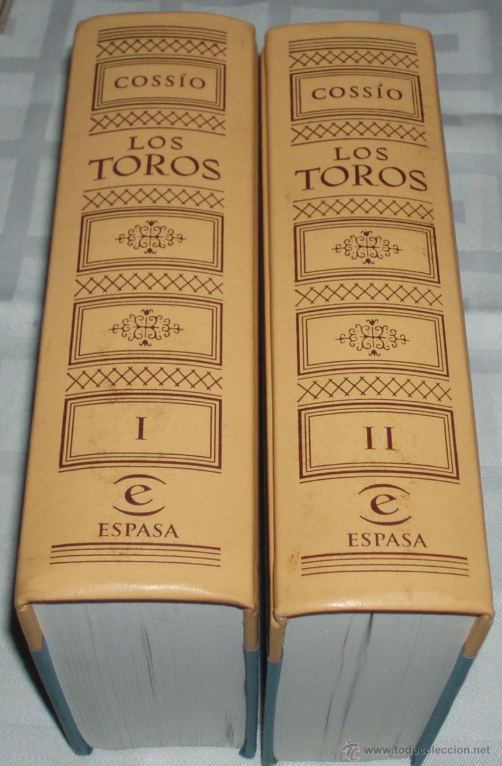 Libros de segunda mano: los toros (tratado tecnico e historico)  editorial Espasa (tomos 1-2) - Foto 3