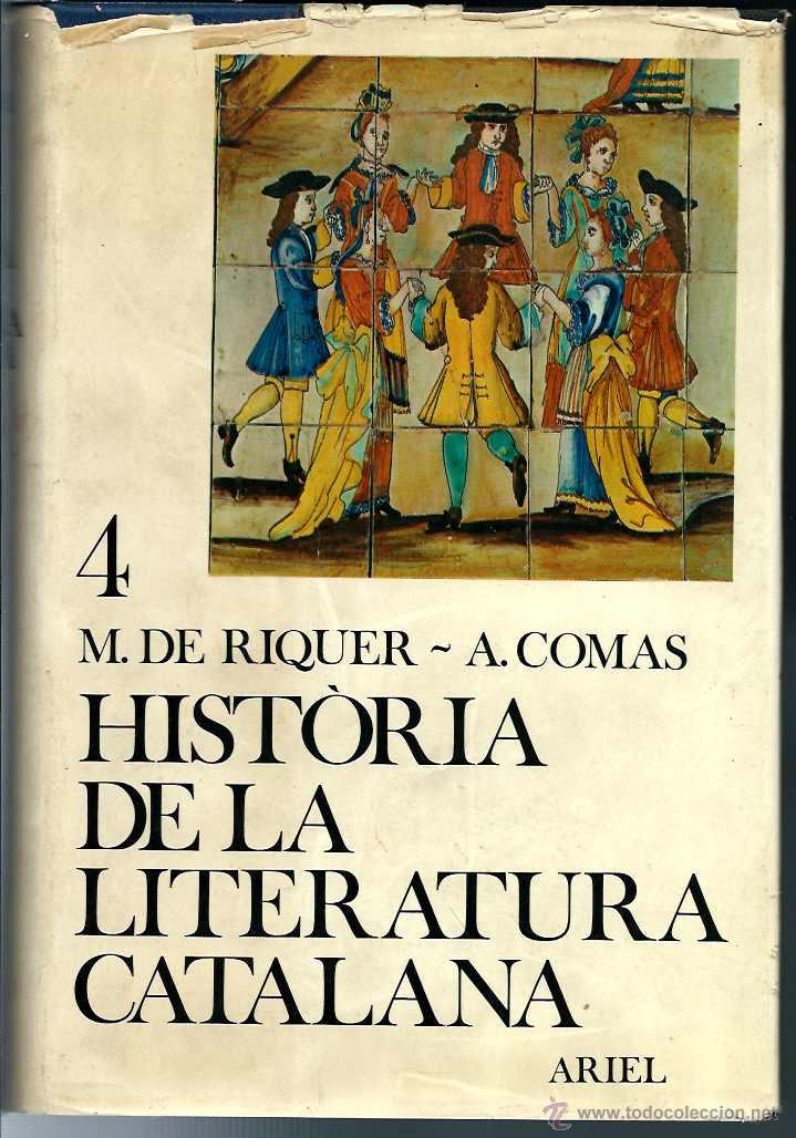 Historia de la literatura catalana vol. 4 m. Vendido