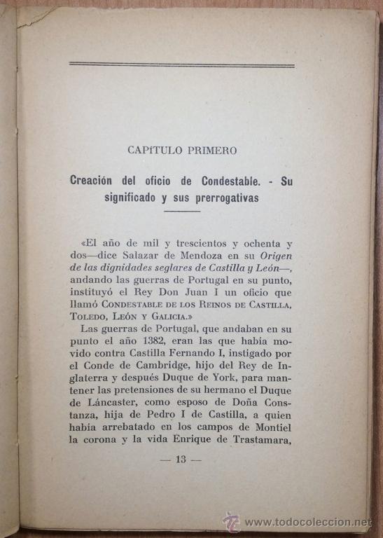 Libros de segunda mano: EL PALACIO DE LOS CONDESTABLES DE CASTILLA - LA CASA DEL CORDON - LIBRO INTONSO - ORIGINAL - Foto 4