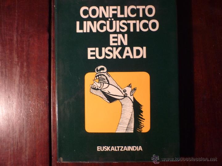 Libros de segunda mano: Conflicto ling&uuml;&iacute;stico en Euskadi - Foto 1
