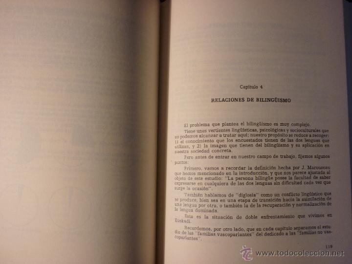 Libros de segunda mano: Conflicto ling&uuml;&iacute;stico en Euskadi - Foto 3