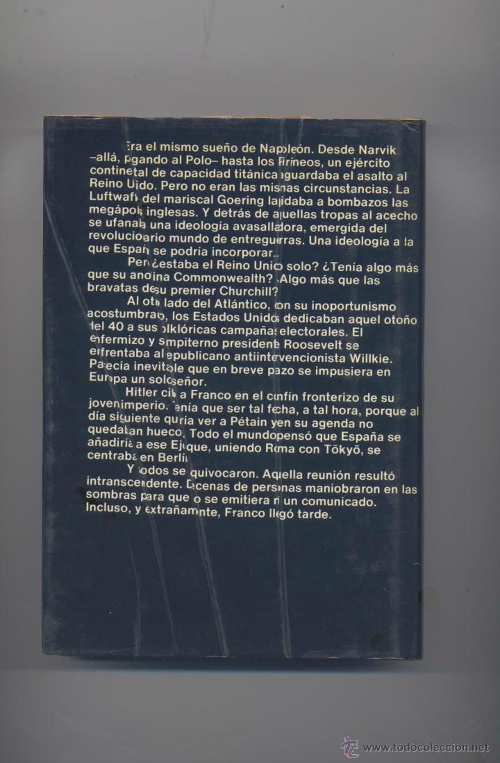 Libros de segunda mano: LLEGARA TARDE A HENDAYA- JOSE MARIA DEL VAL - Foto 2