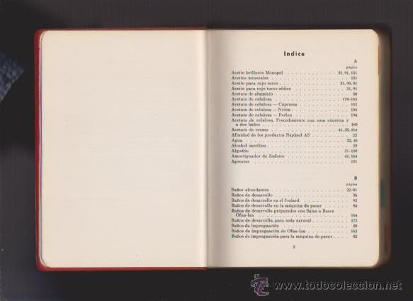 Libros de segunda mano: MANUAL TINTURA - 1955 - HOECHST - CASTELLANO - Foto 2