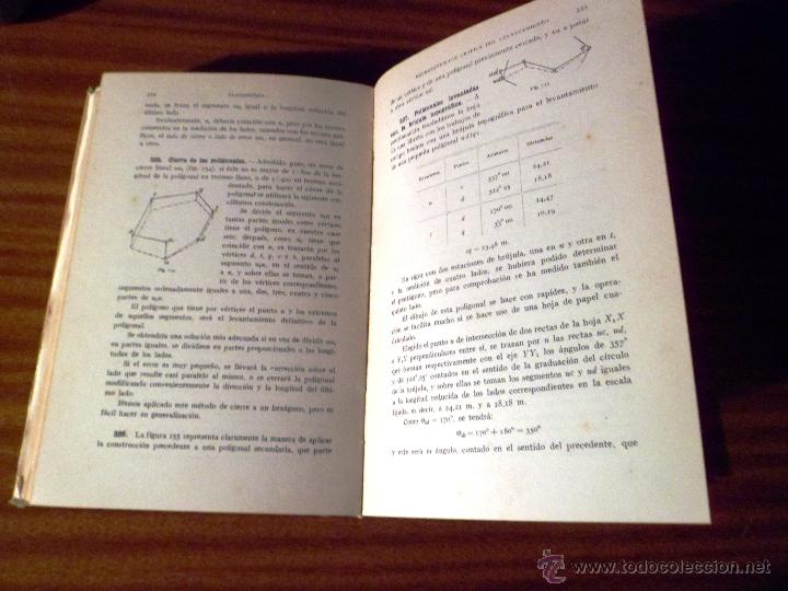 Libros de segunda mano: TRATADO DE TOPOGRAF&Iacute;A. C. PASINI. MCMLVII. - Foto 5