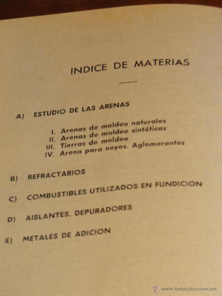 Libros de segunda mano: CURSO ELEMENTAL DE FUNDICION.-TOMO III.-HONORE COSTE - Foto 2