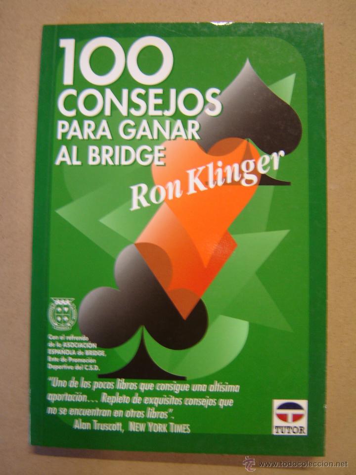Libros de segunda mano: 100 consejos para ganar al bridge  -  Ron Klinger - Foto 1