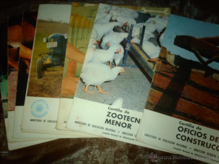 Libros de segunda mano: lote de 7 cartillas ministerio de educacion nacional