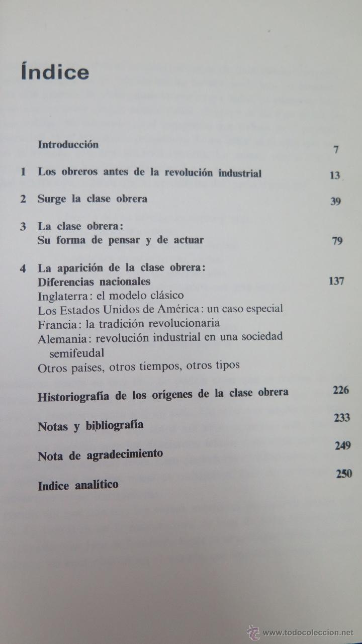 Libros de segunda mano: EVOLUCION DE LA CLASE OBRERA. J. KUCZYNSKI - Foto 2
