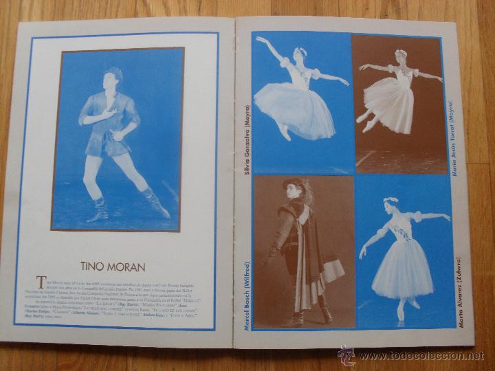 Libros de segunda mano: PROGRAMA GISELLE, Ballet Victor Ullate - Foto 4