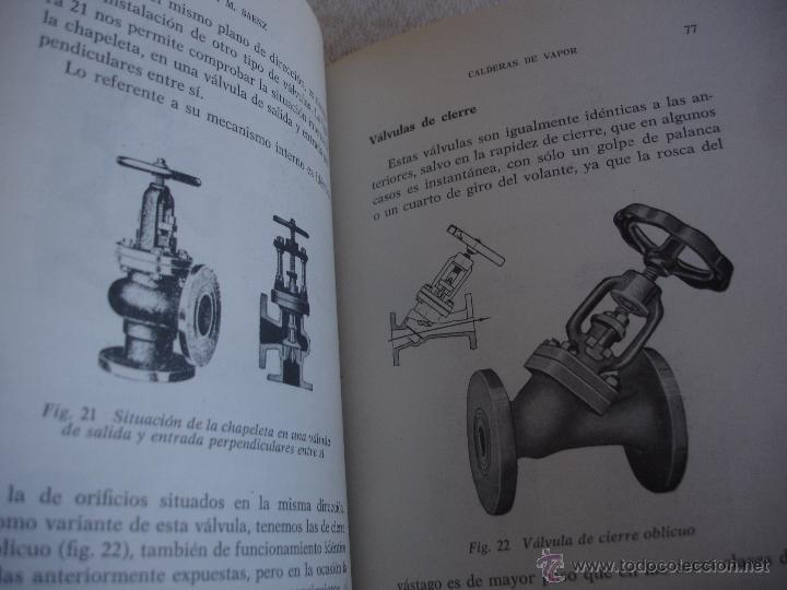 Libros de segunda mano: Calderas de Vapor , J. M. Saenz. Ediciones Cedro, 1966 - Foto 6