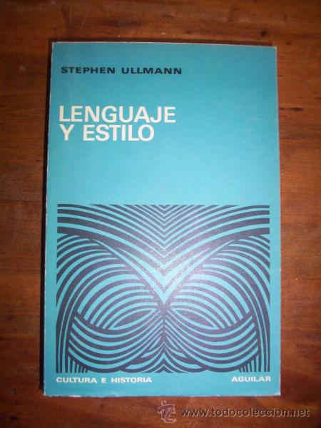 Libros de segunda mano: ULLMANN, Stephen. Lenguaje y estilo - Foto 1