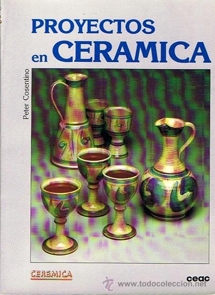 Libros de segunda mano: PROYECTOS EN CER&Aacute;MICA PETER COSENTINO - Foto 1