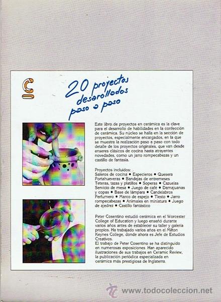 Libros de segunda mano: PROYECTOS EN CER&Aacute;MICA PETER COSENTINO - Foto 2