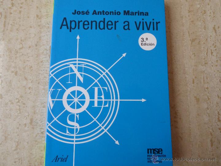 Libros de segunda mano: Aprender a vivir. J.A.Marina. - Foto 1