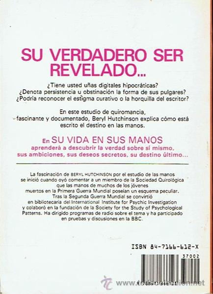 Libros de segunda mano: SU VIDA EN SUS MANOS BERYL HUTCHINSON - Foto 2