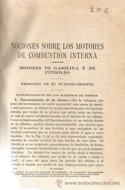 Libros de segunda mano: Curso de Motores. RM68579. - Foto 1
