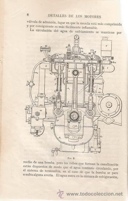 Libros de segunda mano: Curso de Motores. RM68579. - Foto 2
