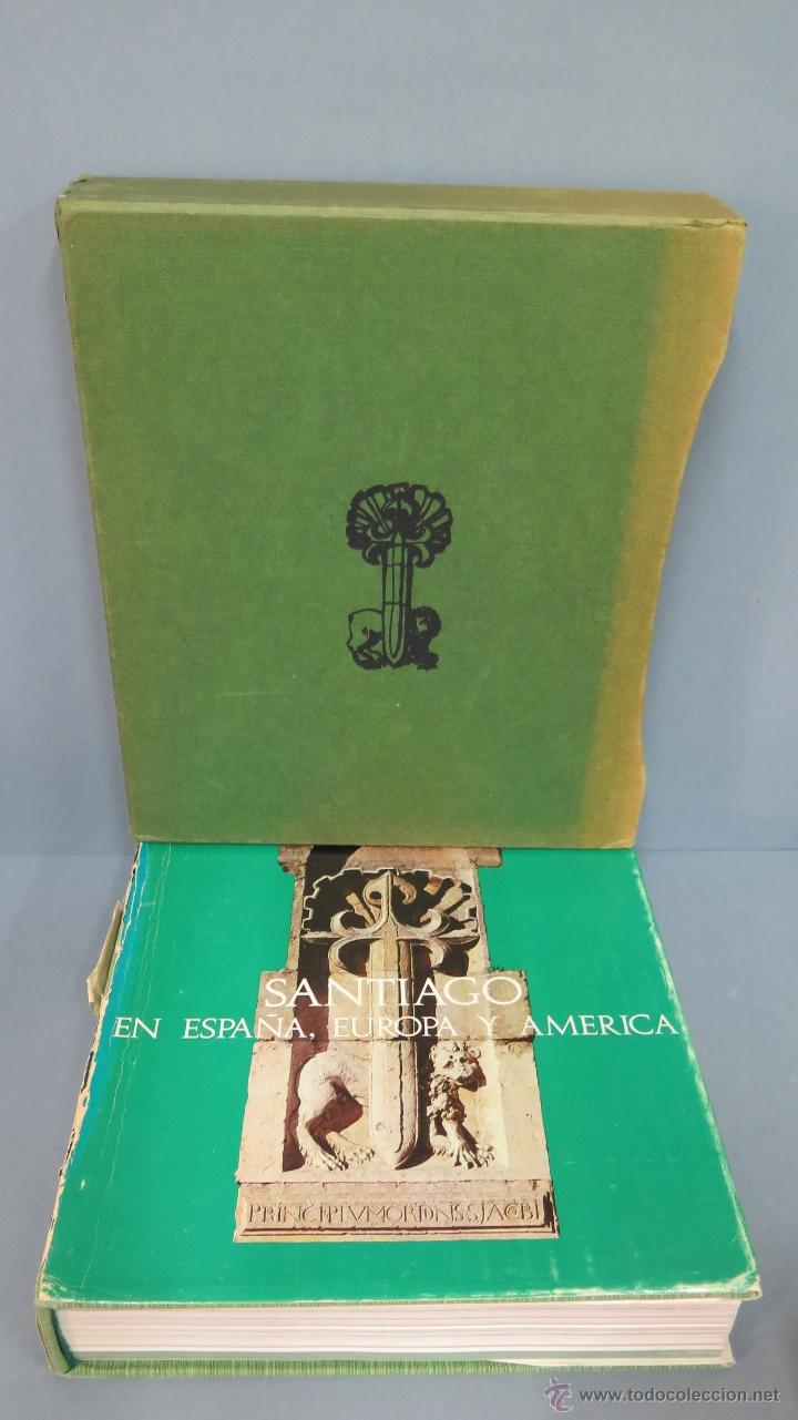 Gebrauchte B&uuml;cher: SANTIAGO EN ESPA&Ntilde;A EUROPA Y AMERICA. CON ESTUCHE. PROFUSAMENTE ILUSTRADO
