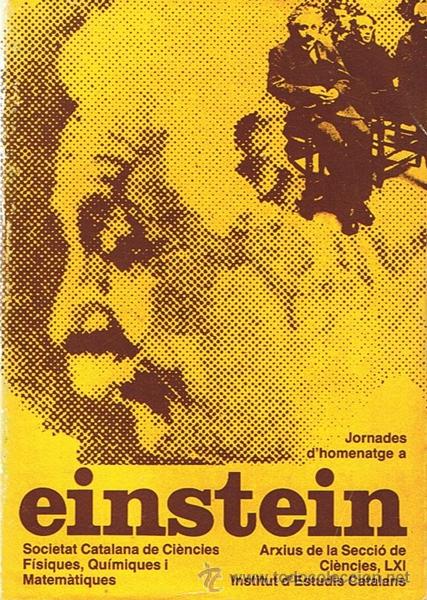 Libros de segunda mano: JORNADES D&acute;HOMENATGE A EINSTEIN - Foto 1