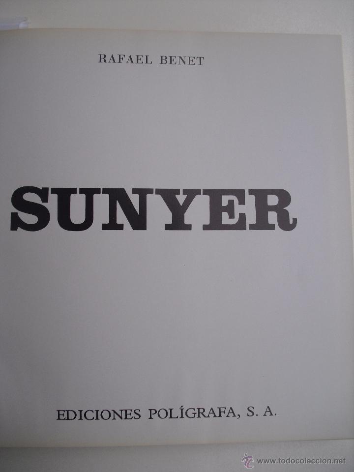 Libros de segunda mano: Sunyer. Rafael Benet - Foto 1