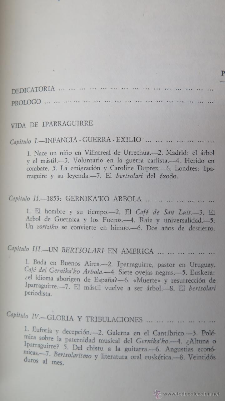 Libros de segunda mano: VIDA Y OBRA DE IPARRAGUIRRE. LUIS DE CASTRESANA - Foto 2