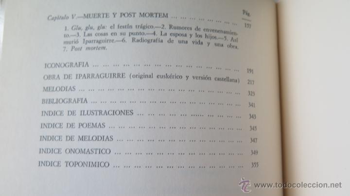 Libros de segunda mano: VIDA Y OBRA DE IPARRAGUIRRE. LUIS DE CASTRESANA - Foto 3