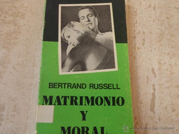 Libros de segunda mano: Matrimonio y moral. Bertrand Russell. - Foto 1