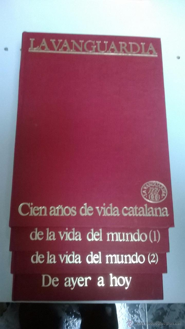 Libros de segunda mano: 4 VOLUMENES COMPLETA -LA VANGUARDIA 1881-1991- - Foto 1