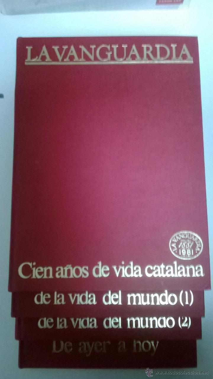 Libros de segunda mano: 4 VOLUMENES COMPLETA -LA VANGUARDIA 1881-1991- - Foto 1