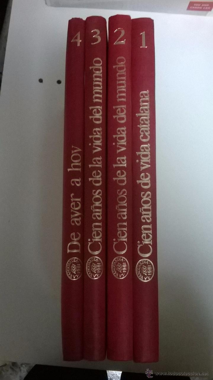 Libros de segunda mano: 4 VOLUMENES COMPLETA -LA VANGUARDIA 1881-1991- - Foto 2