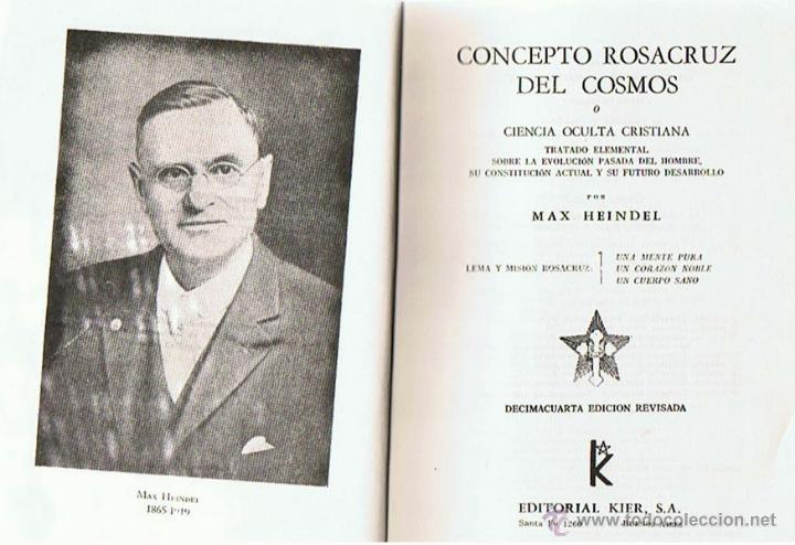 Libros de segunda mano: LA FRATERNIDAD ROSACRUZ MAX HEINDEL - Foto 2