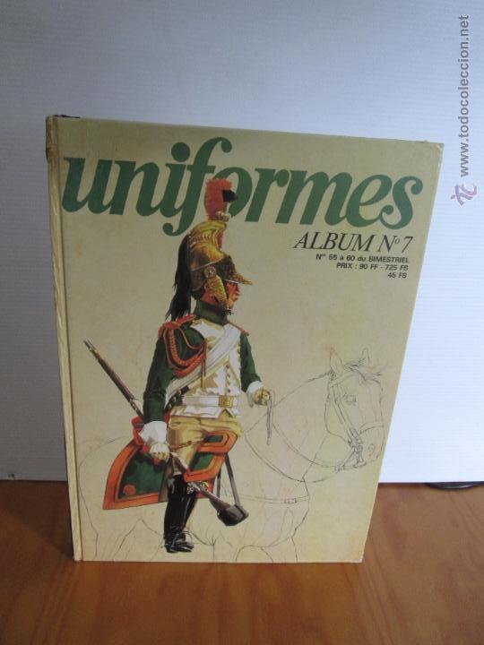 Libros de segunda mano: UNIFORMES ALBUM N&ordm; 7. N&ordm; 55 A 60 BIMESTRIEL. - Foto 1