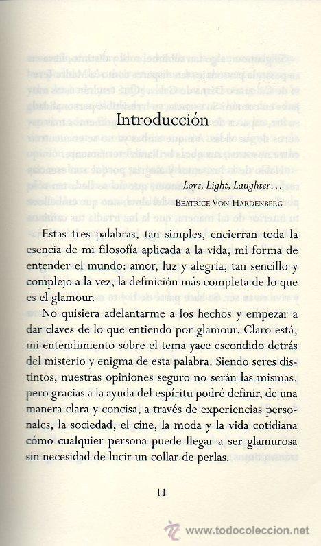 Libros de segunda mano: EL GLAMOUR - BEATRICE DE BORB&Oacute;N. EDICIONES MART&Iacute;NEZ ROCA, 2000 - Foto 2
