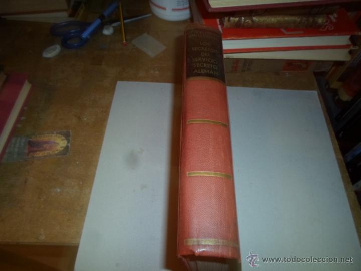 Libros de segunda mano: Walter Schellengberg, Los secretos del servicio secreto aleman, 1958, Ed. Keops - Foto 1