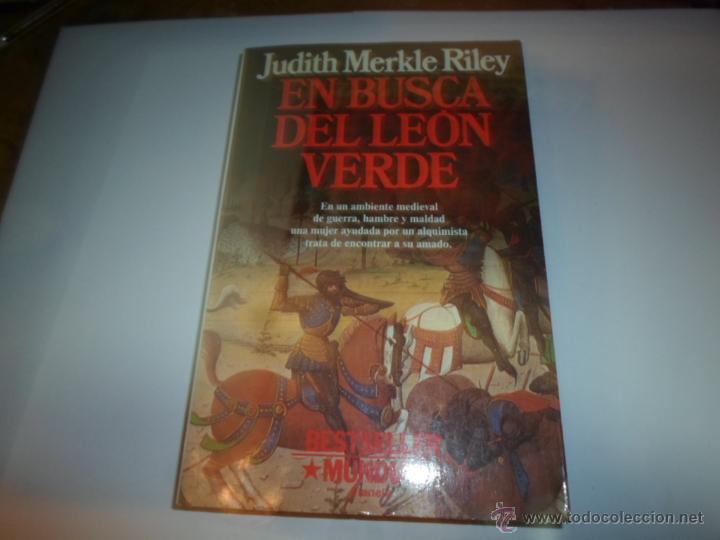 Libros de segunda mano: Judith Merkle Riley,En busca del leon verde, Ed. Planeta - Foto 1