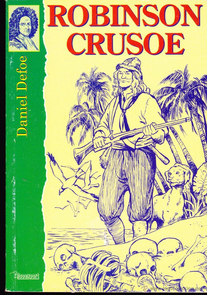 Libros de segunda mano: LIBRO . ROBINSON CRUSOE , DANIEL DEFOE , COLECCION JUVENIL . - Foto 1