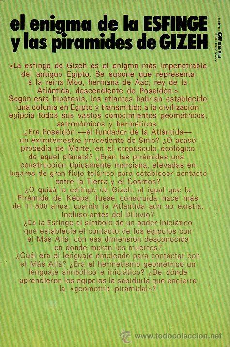 Libros de segunda mano: EL ENIGMA DE LA ESFINGE Y LAS PIR&Aacute;MIDES DE GIZEH - P. GUIRAO. COL. LIBRO EXPRESS. EDITORIAL A.T.E. - Foto 3