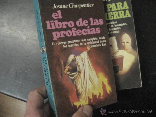 Libros de segunda mano: EL LIBRO DE LAS PROFECIAS, JOSANE CHARPENTIER, BOLS B3 - Foto 1