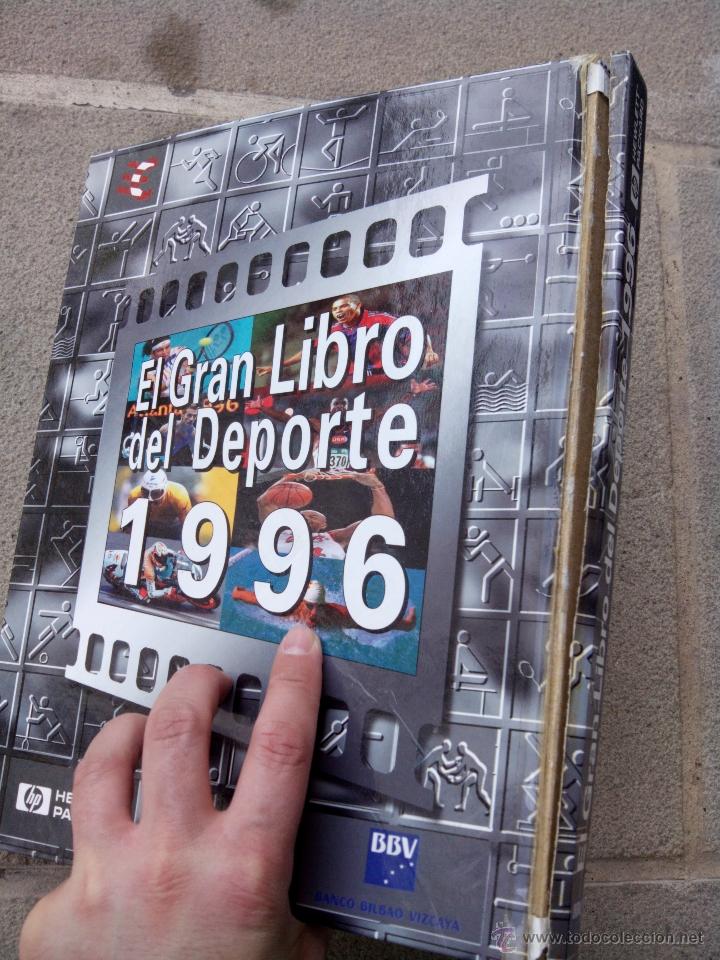 Libros de segunda mano: El gran Libro del Deporte 1996. Completo con todas las pegatinas - Foto 2