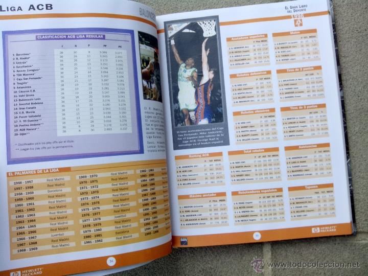 Libros de segunda mano: El gran Libro del Deporte 1996. Completo con todas las pegatinas - Foto 3