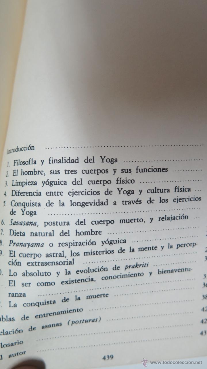 Libros de segunda mano: EL LIBRO DE YOGA. VISHNUDEVANANDA. ILUSTRADO - Foto 2