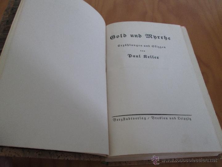 Libros de segunda mano: PAUL KELLER. GOLD UND MNRRHE. - Foto 1
