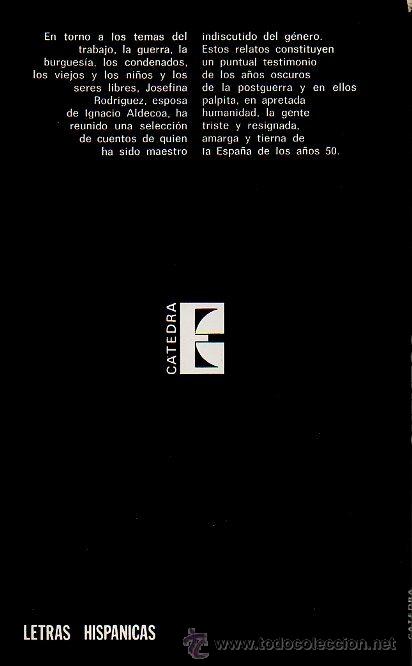 Libros de segunda mano: CUENTOS - IGNACIO ALDECOA. EDICI&Oacute;N DE JOSEFINA RODR&Iacute;GUEZ DE ALDECOA. EDICIONES C&Aacute;TEDRA, 1982 - Foto 5