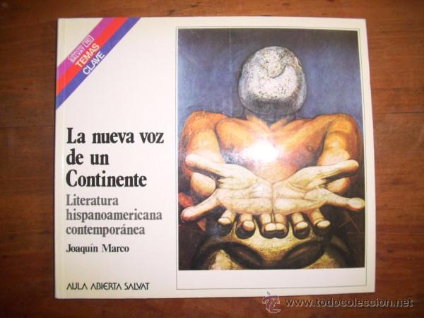 Libros de segunda mano: MARCO, Joaqu&iacute;n. La nueva voz de un Continente. [Temas Clave ; 72] - Foto 1