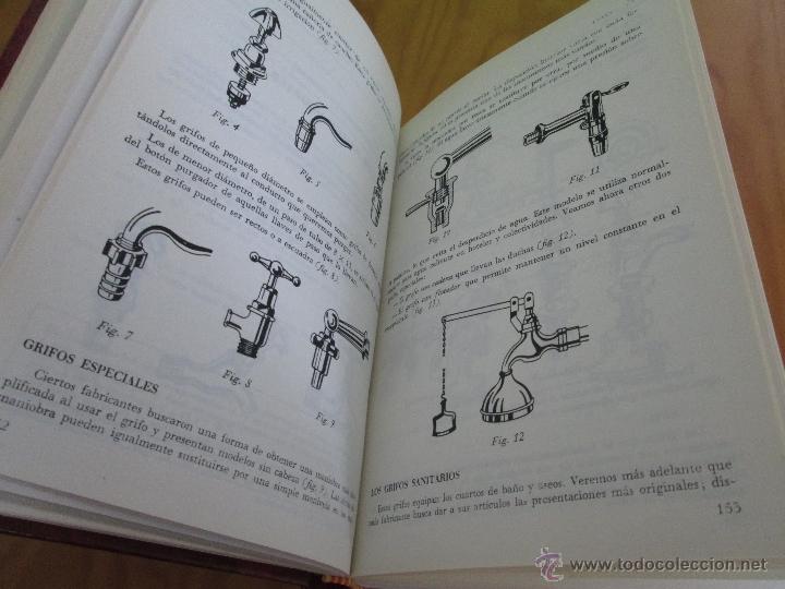 Libros de segunda mano: FONTANERIA ELEMENTAL. TOMOS I - II. - Foto 13
