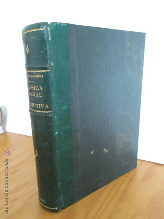 Libros de segunda mano: MECANICA GENERAL Y DESCRIPTIVA. CASARES Y G.ARRIBAS. LIBRO CON DOS TOMOS. - Foto 1