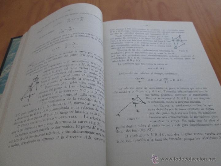 Libros de segunda mano: MECANICA GENERAL Y DESCRIPTIVA. CASARES Y G.ARRIBAS. LIBRO CON DOS TOMOS. - Foto 5