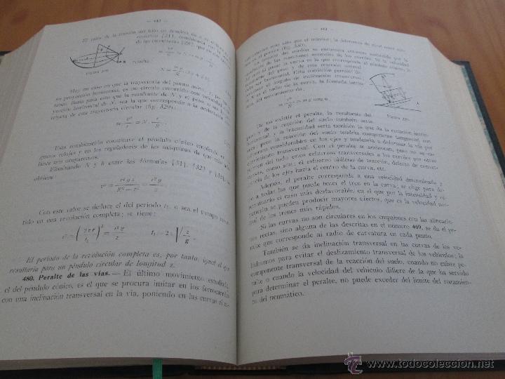 Libros de segunda mano: MECANICA GENERAL Y DESCRIPTIVA. CASARES Y G.ARRIBAS. LIBRO CON DOS TOMOS. - Foto 7